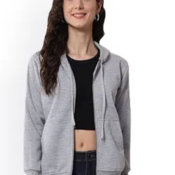 Funday Fashion Women Fleece Jacket image 2