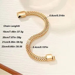 Vientiq Men Gold Bracelet image 3