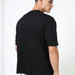 Kook N Keech Men Black Cotton Tshirts image 3