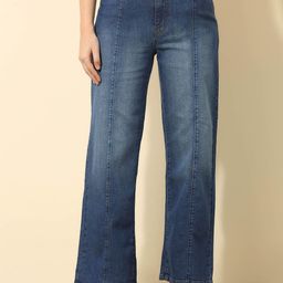 U.S. Polo Assn. Women Women Wide Leg High-Rise Light Fade Stretchable Jeans-picture-8