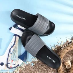 OFF LIMITS Men's LAIDBACK Light Grey Slides-picture-10
