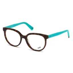 WEB EYEWEAR Havana Geometric Eye Frames for Women-image-97