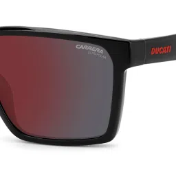 Carrera Red UV Protection Rectangular Sunglasses For Men image 5