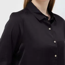 Code by Lifestyle Black Regular Fit Shirt image 5