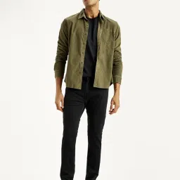 Levi's 512 Black Cotton Slim Fit Jeans image 5