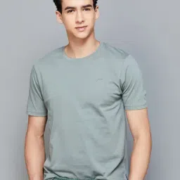 Fame Forever by Lifestyle Sage Cotton Regular Fit T-Shirts-picture-26