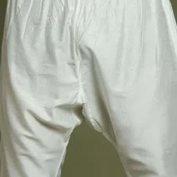 VASTRAMAY Boys Mustard & White Solid Full Sleeves Kurta Sets image 5