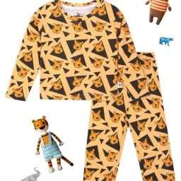 The Mom Store Multicolor Cotton Printed Romper-picture-32