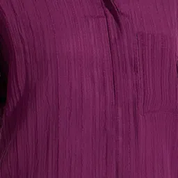 Styli Purple Regular Fit Shirt image 5