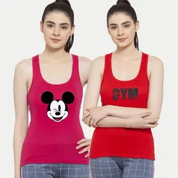 Friskers Multicolor Printed Camisole (Pack Of 2)-picture-31