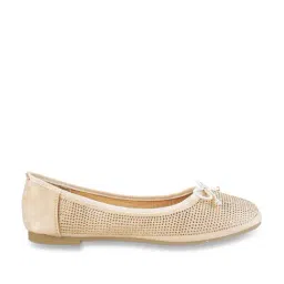 Metro Women's Beige Flat Ballets-image-29