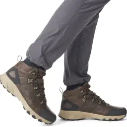 Columbia Men's Peakfreak II Mid Outdry Brown Outdoor Shoes-image-3