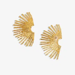 Sohi goldplated studs for women image 5