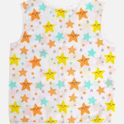 Baby Moo Unisex Multicolour Cotton Printed Jhablas image 5