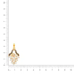 Malabar Gold and Diamonds 18k (750) BIS Hallmark Yellow Gold Pendant For Women image 5