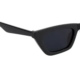Ted Smith TS-ALLBLK_BLK Black Cat Eye Sunglasses image 5