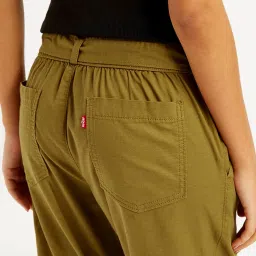 Levi's Olive High Rise Regular Fit Joggers image 5