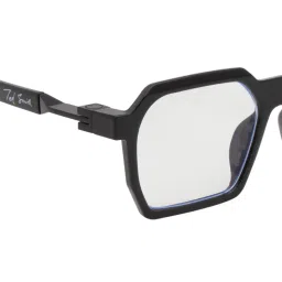 Ted Smith Transparent Square UV Protection Unisex Sunglasses image 5