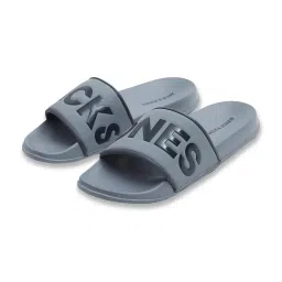 Jack & Jones Men's Ultimate Grey Slides image 5