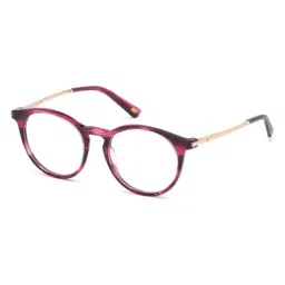 WEB EYEWEAR Purple Round Unisex Eye Frames-image-16