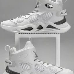 Atom Men's NightWalker White Running Shoes-picture-1