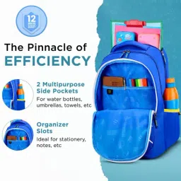 Skybags 38 Ltr Blue Spring Summer Printed Backpack image 4