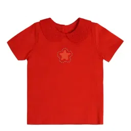 Miniklub Girls Red Regular Fit Knit Top-image-69