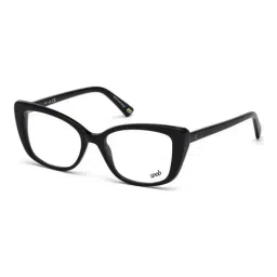 WEB EYEWEAR Black Butterfly Eye Frames for Women-image-63