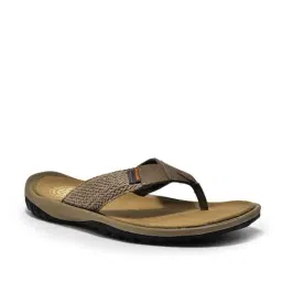 Woodland Men's Khaki Thong Sandals image 3