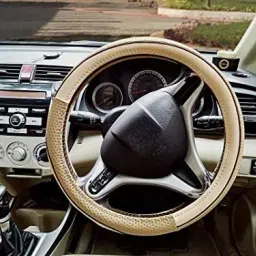 Auto Pearl Ring Type Car Steering Wheel Cover Compatible with Amaze Type-1 image 3