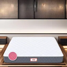 COIRFIT White & Grey Quilted Cotton Orthopedic Single Size Mattress-picture-20