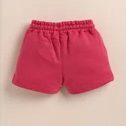 Biskid Red Cotton Shorts-picture-29