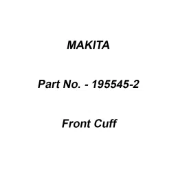 Makita Front Cuff Size 38 mm Suitable For VC3210L, Part No 195545-2-picture-48