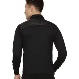 Campus Sutra Black Solid Jacket image 2