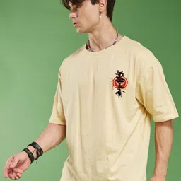 SMARTEES Graphic Printed Oversize Cotton T-shirt image 2