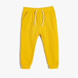 Koton Boys Solid Regular Fit Cotton Joggers image 1