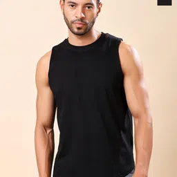 Friskers Pack Of 2 Pure Cotton Round Neck Gym Vests 200725AE-01-17-image-64