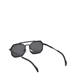 SPADEACES Unisex Other Sunglasses With UV Protected Lens FULL BLACK HEXAGUN- 559 image 3