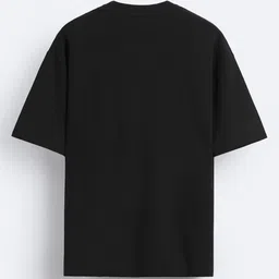 Stitchmeashirt Typography Printed Drop Shoulder Sleeves Activchill Cotton Oversized Tshirt image 5