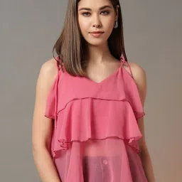 BAESD Women Tie-Up Tiered Top-picture-21