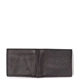 KOMPANERO Men Textured Leather Two Fold Wallet image 3