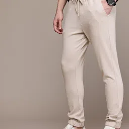 WROGN Men Textured Joggers-image-11