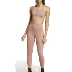 Adidas Pink Fitted Tights image 5