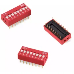 WURTH ELEKTRONIK 6 Way Through Hole DIP Switch SPST Raised Actuator, 418117270906 (Pack of 2)-image-15