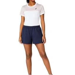 Asics White Color-Block Sports T-Shirt image 5