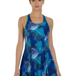 Speedo Blue Printed Swimsuit-image-28