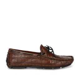 El Paso Men's Brown Boat Shoes-picture-15