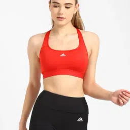 Adidas Red Sports Bra-picture-28
