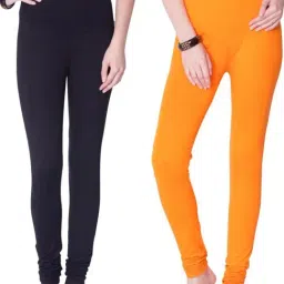 Dollar Missy Multicolor Leggings (Pack of 2)-picture-35