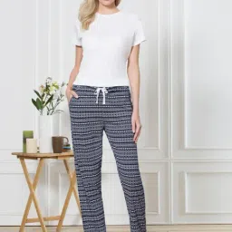 Van Heusen Navy Printed Pyjamas-picture-30